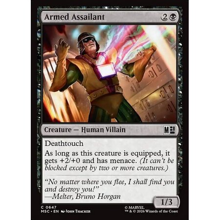 Armed Assailant - Foil