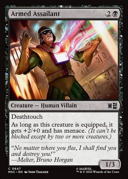 Armed Assailant - Foil