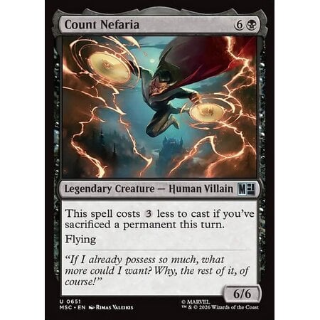 Count Nefaria - Foil