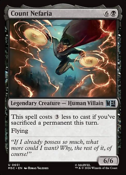 Count Nefaria - Foil