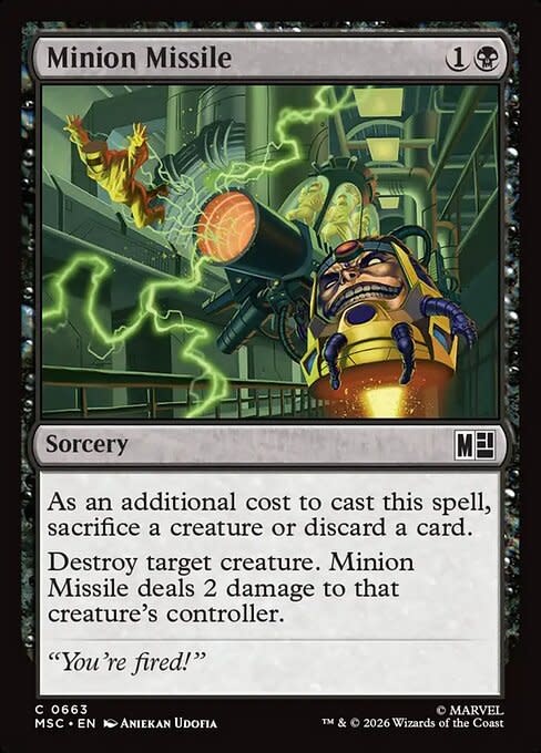 Minion Missile - Foil