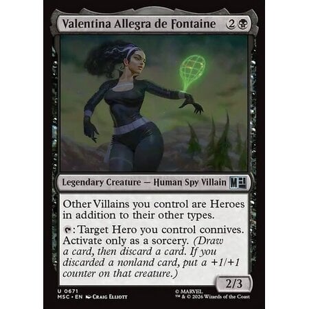 Valentina Allegra de Fontaine - Foil