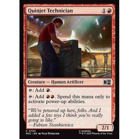 Quinjet Technician - Foil