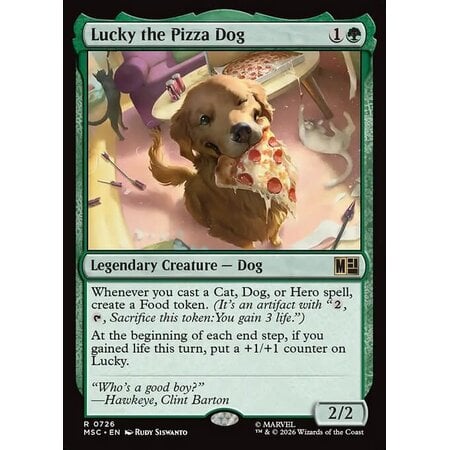 Lucky the Pizza Dog - Foil