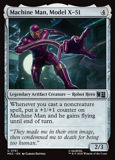 Machine Man, Model X-51 - Foil