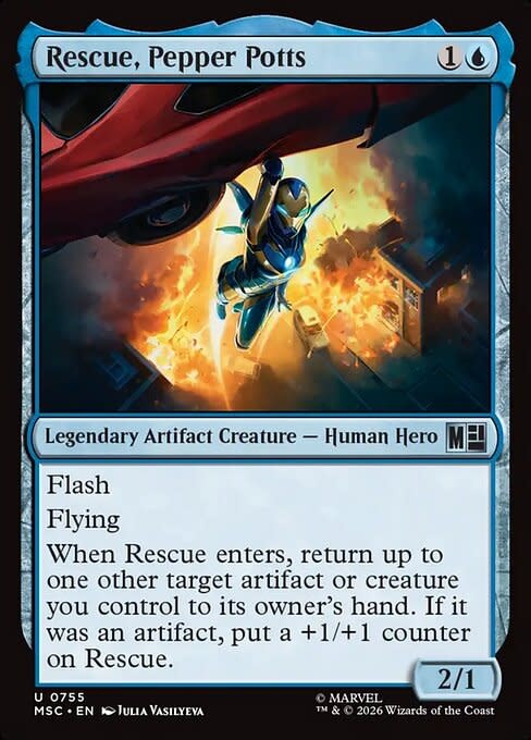 Rescue, Pepper Potts - Foil
