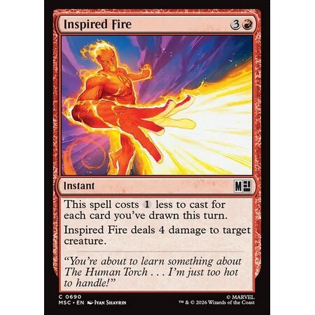 Inspired Fire - Foil