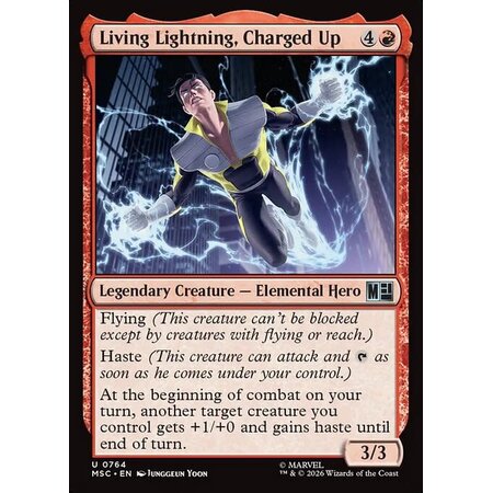 Living Lightning, Charged Up - Foil