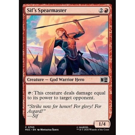 Sif's Spearmaster - Foil