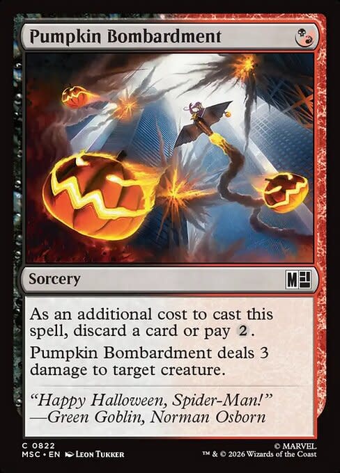 Pumpkin Bombardment - Foil