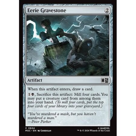 Eerie Gravestone - Foil