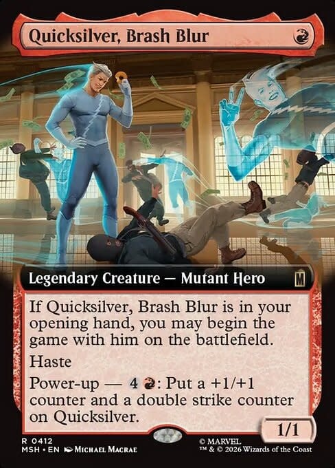 Quicksilver, Brash Blur - Foil