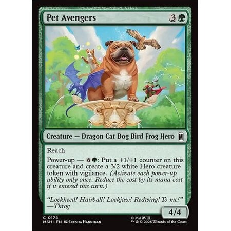 Pet Avengers - Foil