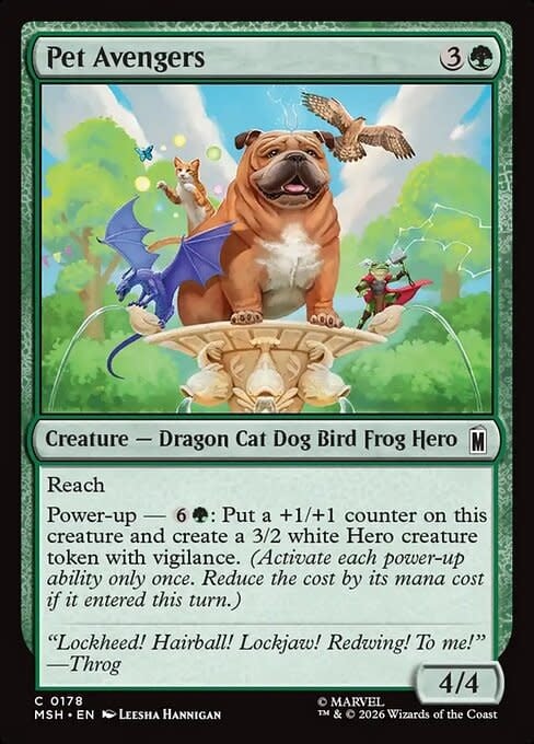 Pet Avengers - Foil