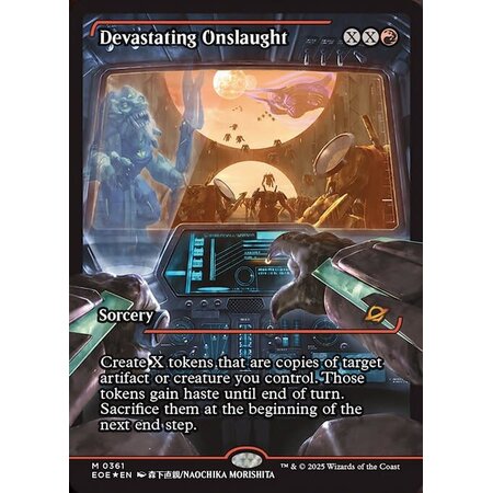 Devastating Onslaught  (Japanese) - Foil