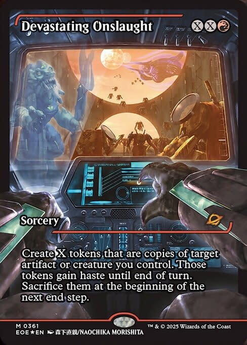 Devastating Onslaught  (Japanese) - Foil