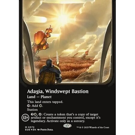 Adagia, Windswept Bastion - Galaxy Foil