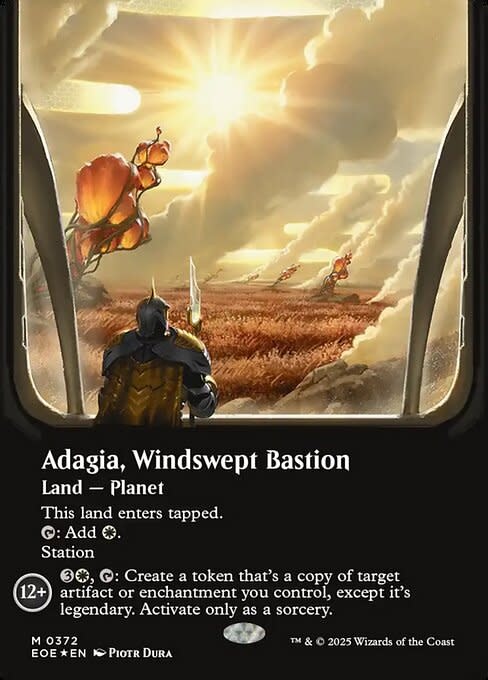 Adagia, Windswept Bastion - Galaxy Foil