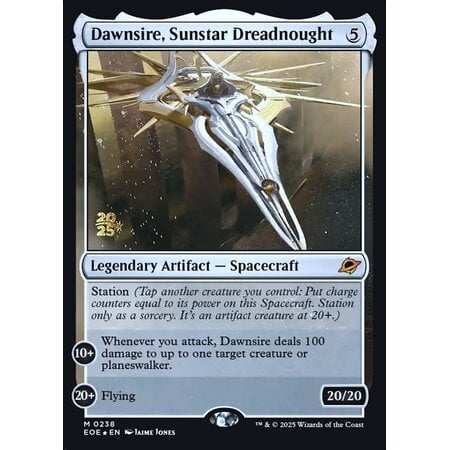Dawnsire, Sunstar Dreadnought - Foil - Prerelease Promo