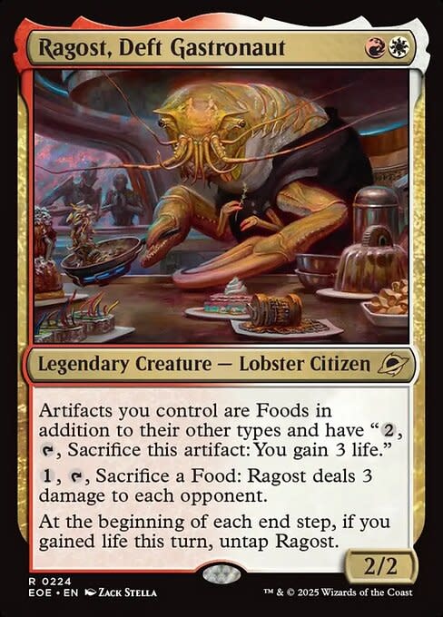 Ragost, Deft Gastronaut - Foil