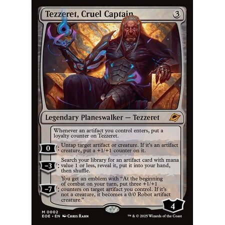 Tezzeret, Cruel Captain - Foil