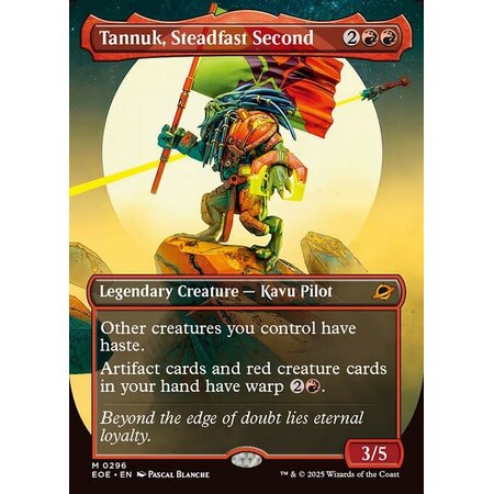 Tannuk, Steadfast Second