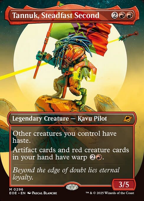Tannuk, Steadfast Second