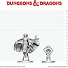 D&D Unpainted Minis - Gnome Warlock and Aasimar Wizard