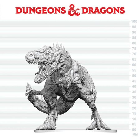 D&D Unpainted Minis - Tyrannosaurus Zombie