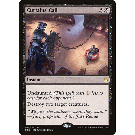 Curtains' Call