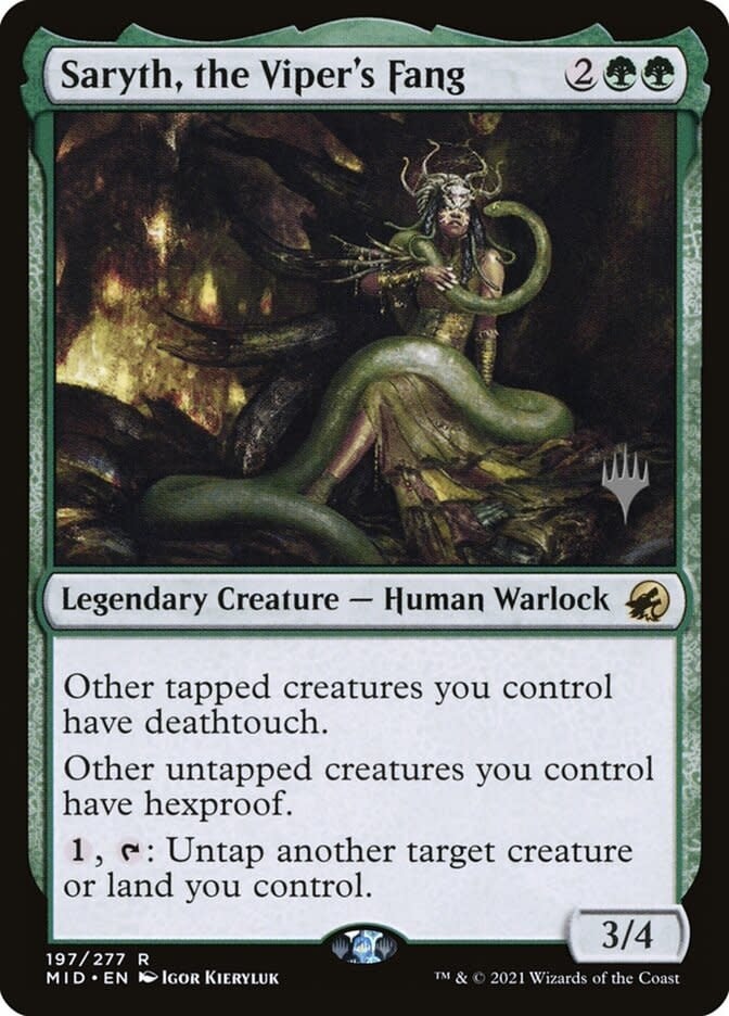 Saryth, the Viper's Fang - Promo Pack