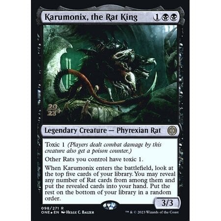Karumonix, the Rat King - Foil - Prerelease Promo