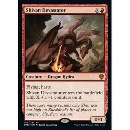 Shivan Devastator - Foil