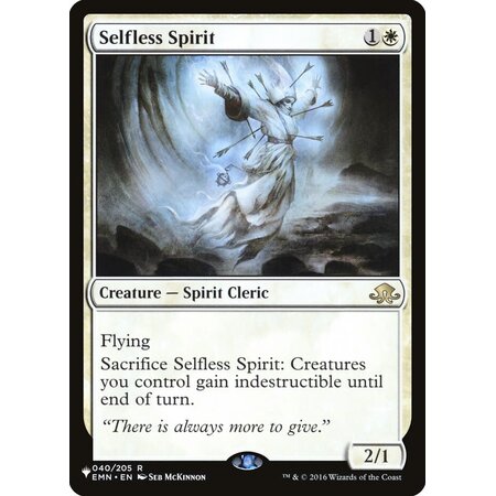 Selfless Spirit