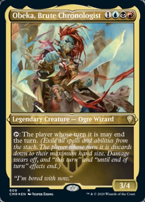 Obeka, Brute Chronologist - Foil-Etched
