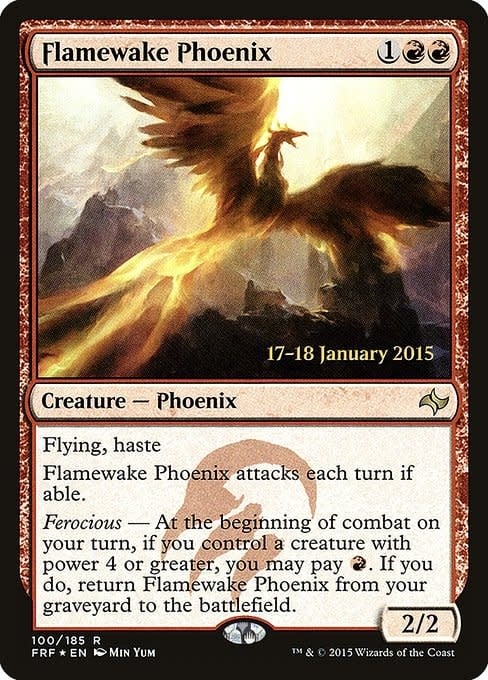 Flamewake Phoenix - Foil - Prerelease Promo