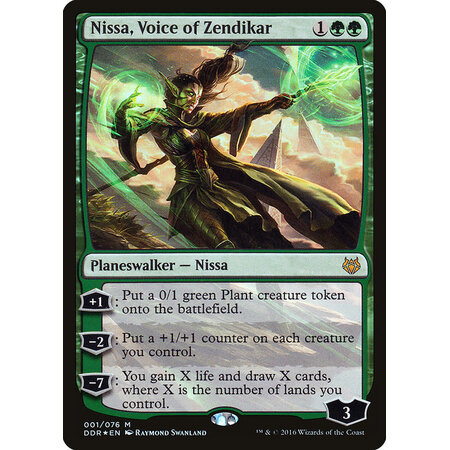 Nissa, Voice of Zendikar - Foil