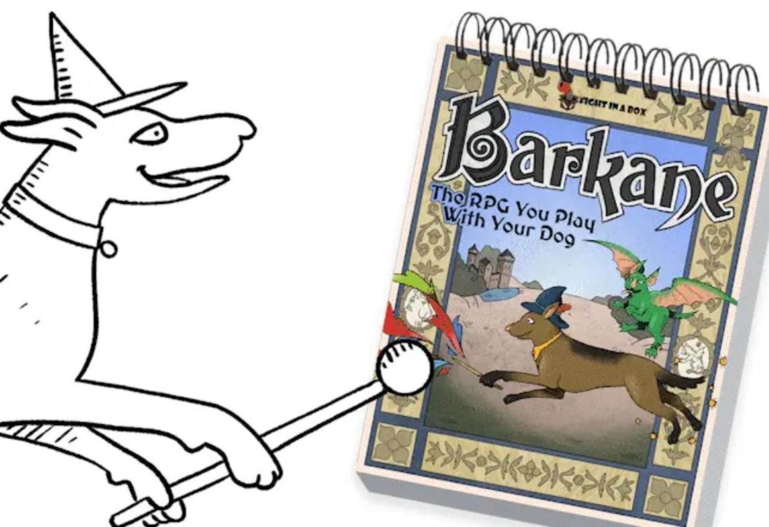 PREORDER - Barkane: The RPG You Play with Your Dog