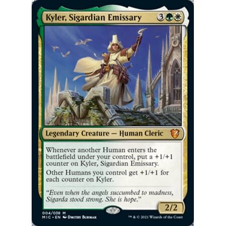 Kyler, Sigardian Emissary - Foil