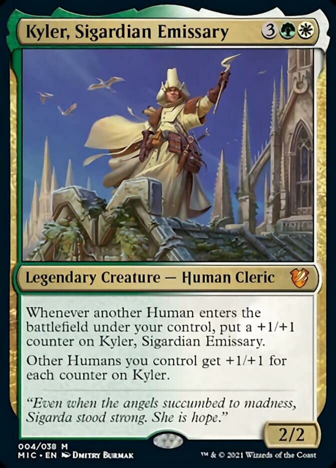 Kyler, Sigardian Emissary - Foil