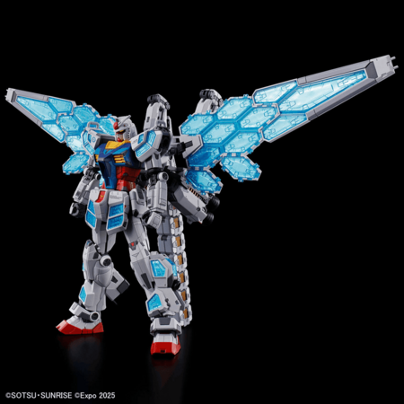 HG 1/144 Rx-78F00/E Gundam (Ex-001 G.L.R.S.S. Feather Unit)