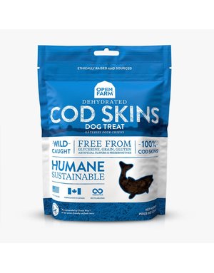 Open Farm Open Farm Cod Skin dehydrated treats 2.25oz