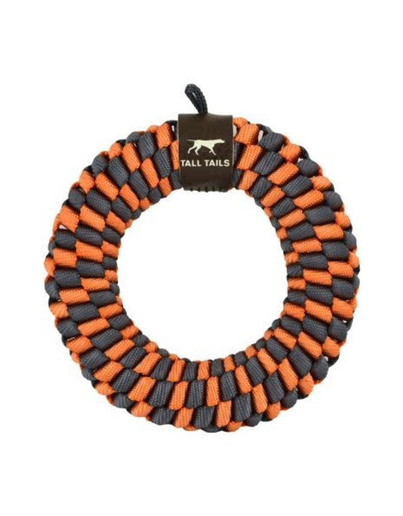 Tall Tails Tall Tails Braided Ring Orange 6"