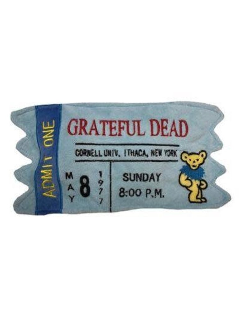 fabdog Grateful Dead Cornell '77 Concert Ticket toy