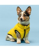 fabdog Pack-N-Go Reversible Puffer - Yellow / Grey