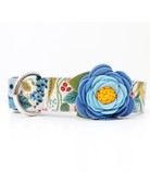 Mimi Green Dog Collar Flower: Wildflower