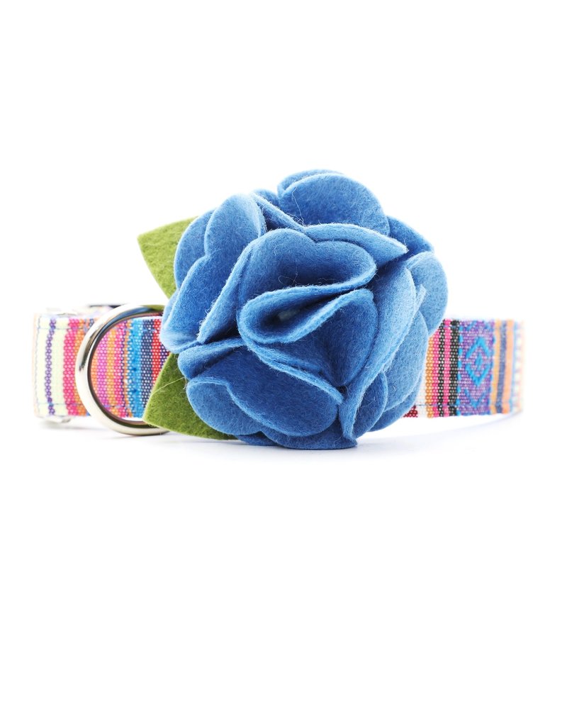 Mimi Green Dog Collar Flower: Hydrangea