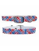 C4 Belts C4 Americana Tie Dye collar