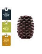 Tall Tails Tall Tails Natural Rubber Pine Cone Reward toy 4"
