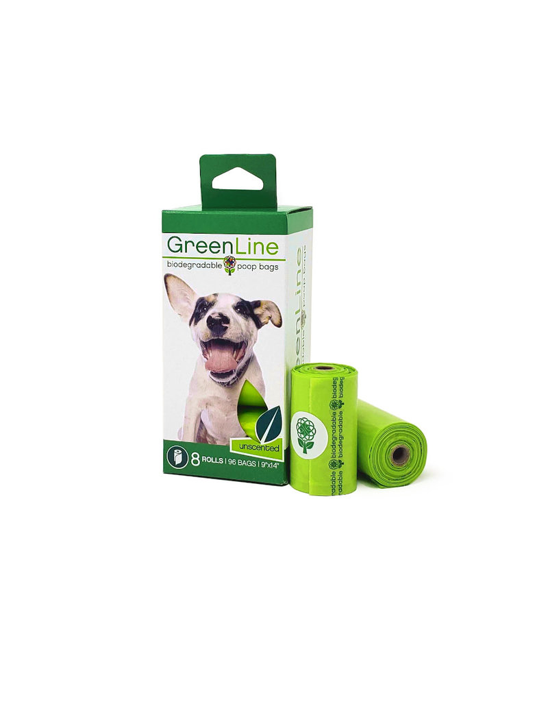 GreenLine GreenLine Biodegradable Poop Bags - 8 rolls
